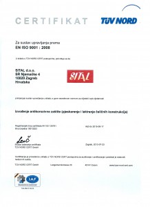 Sustav upravljanja kvalitetom EN ISO 9001:2008