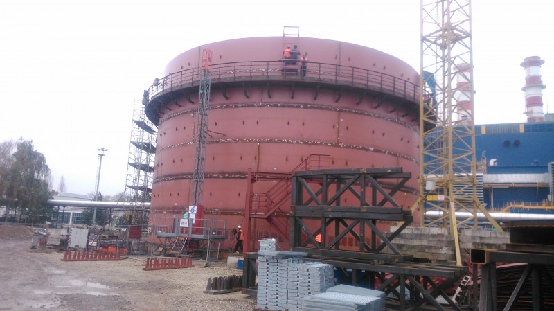 Accumulator of heat TE-TO Zagreb